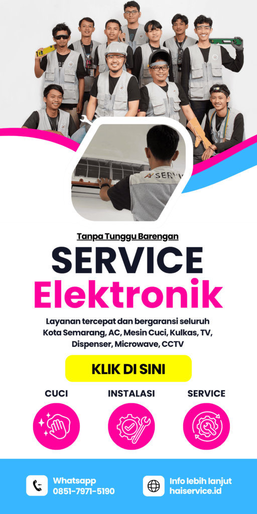 Hai Service-Service AC Mesin Cuci Kulkas Semarang