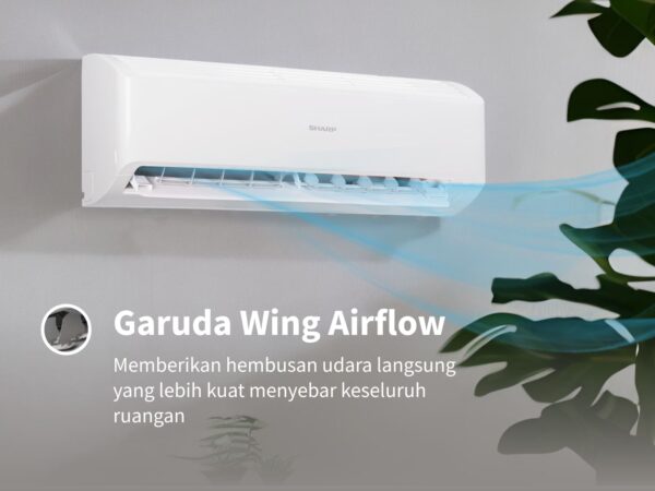 Sharp AC Split Standard AH-09BEY 1 PK (760 Watt) R32 - Image 2