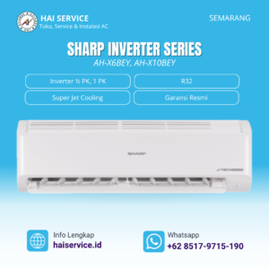 Sharp AC Split Inverter AH-X10BEY 1 PK
