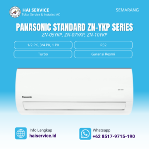 Jual AC Panasonic Standard Split di Semarang, 1/2 PK, 3/4 PK, 1 Pk