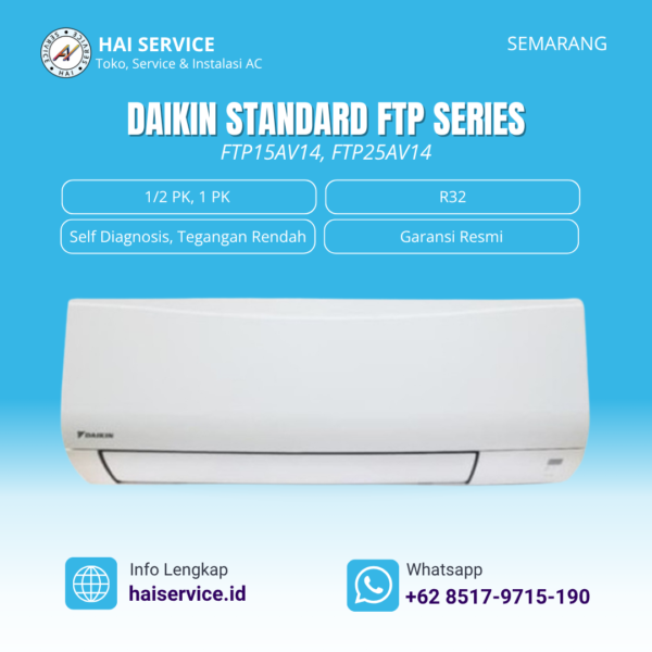 AC Daikin Standard 1 PK FTP25AV14 R32