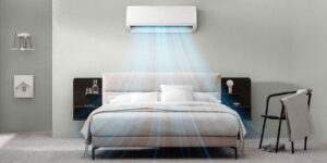 ilustrasi suhu ideal AC inverter di dalam ruangan