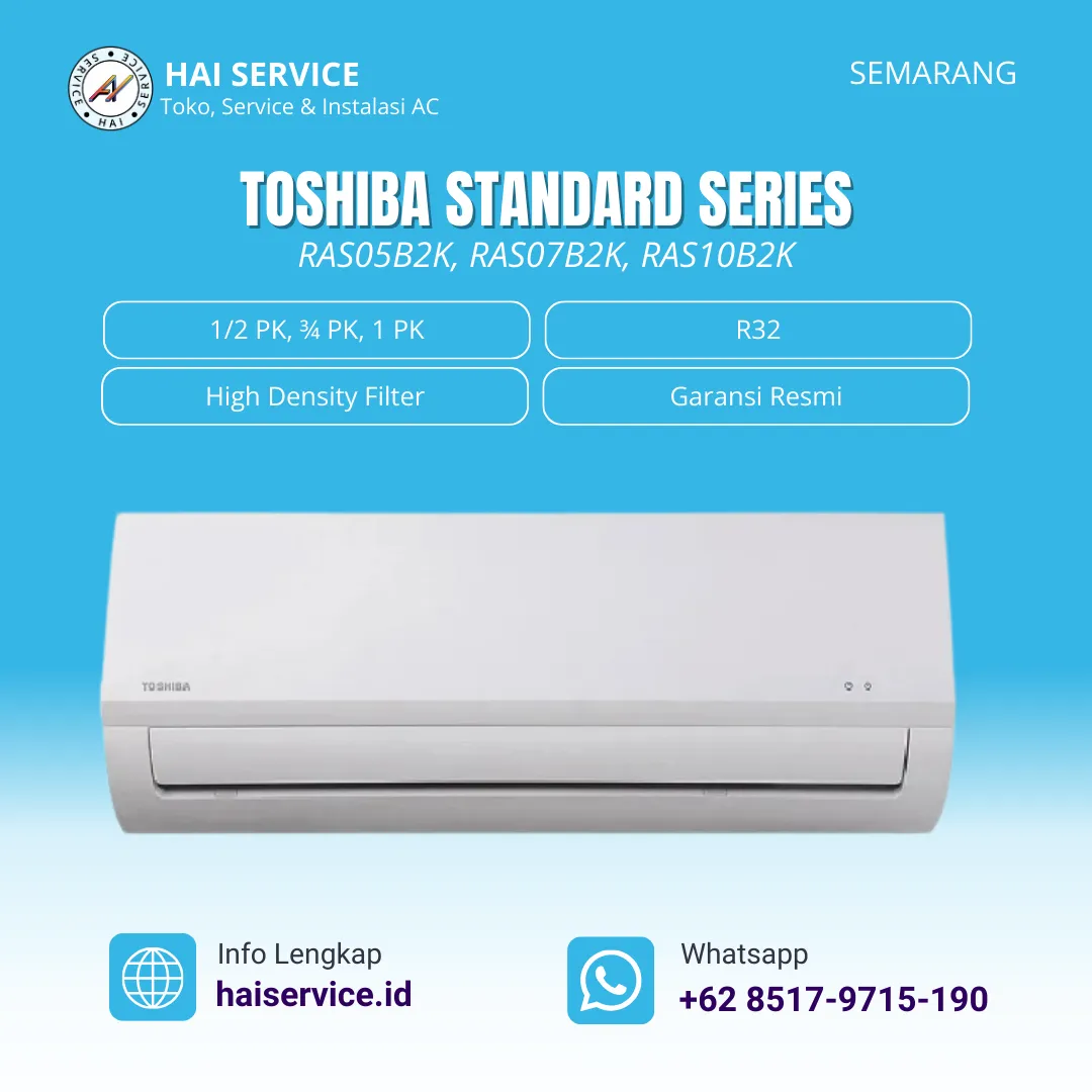 Toshiba AC Split Standard 1/2 PK RAS-05B2K