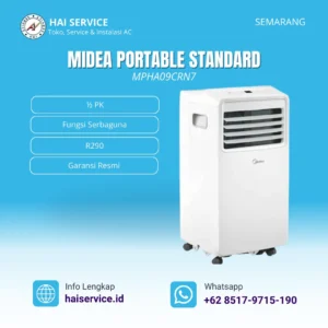 Midea AC Portable 1 PK MPHA-09CRN7 (1000 Watt) R290